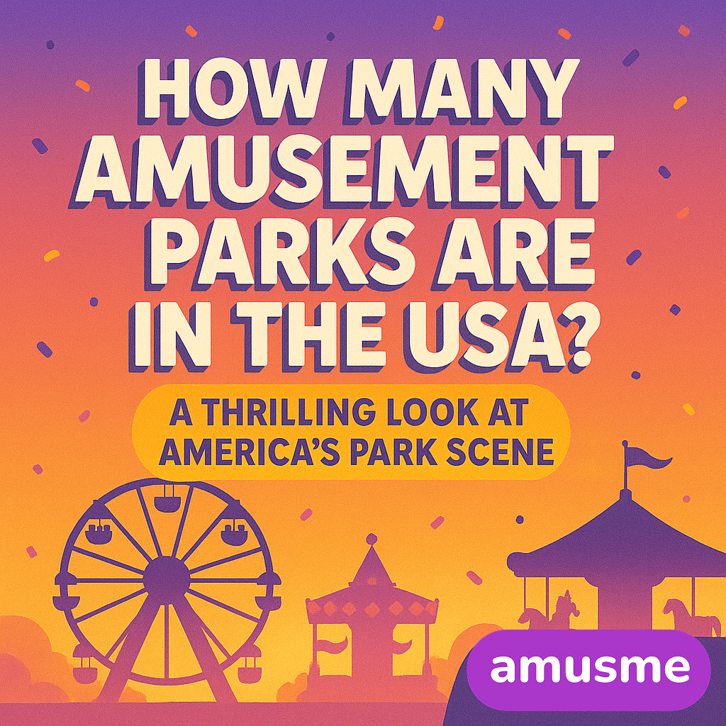 How Many Amusement Parks are in the USA?