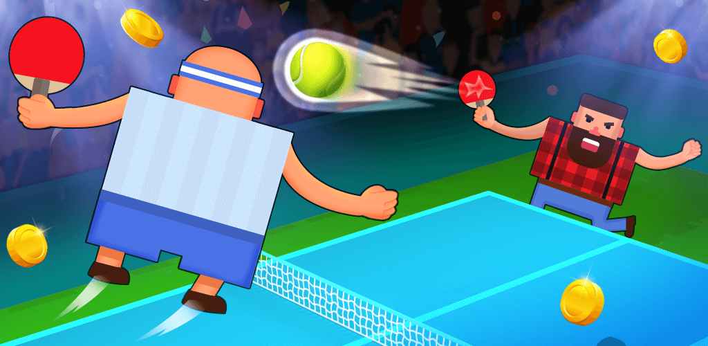 Hipster Tennis game image